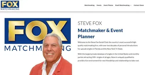 Steve Fox Matchmaking, a Florida-based matchmaker for Jewish singles