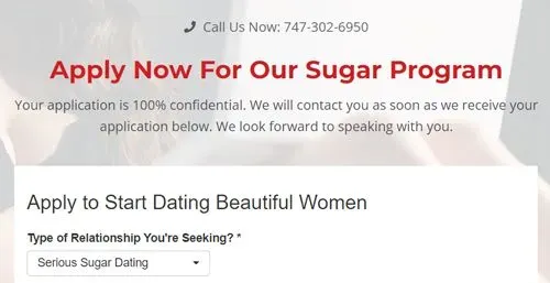 Sugar Matchmaking application for men