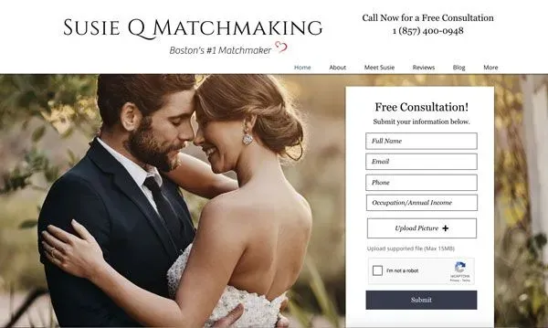 Susie Q Matchmaking offers professional matchmaking for Boston singles