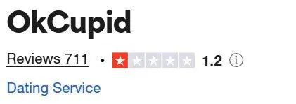 OKCupid review trustpilot