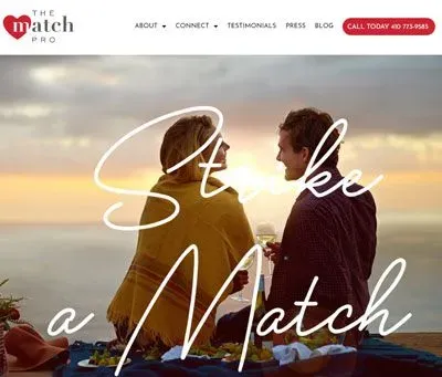 The MatchPro offers professional matchmaking for singles in Maryland