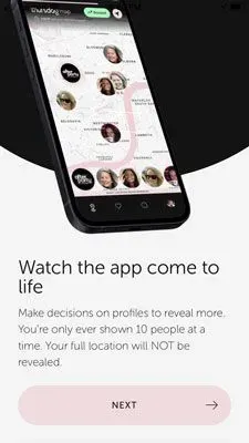 Thursday app interactive map