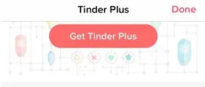 Tinder Plus icon