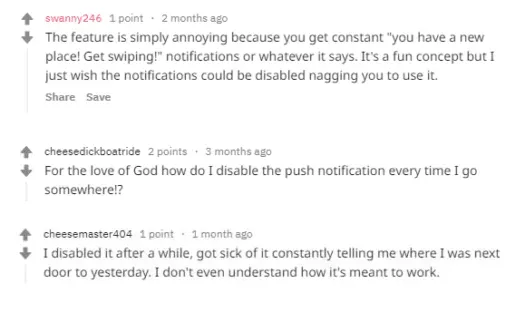 Tinder places reviews