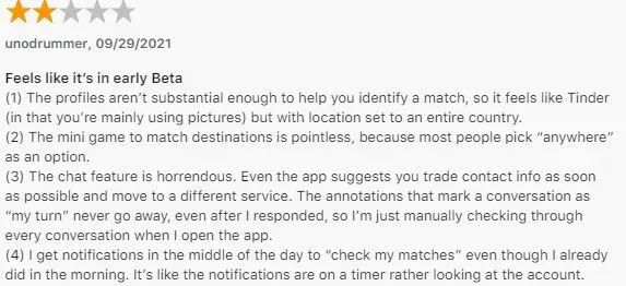 app store review of Fairytrail