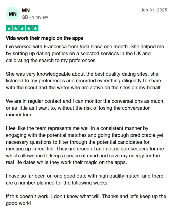 VIDA Select review Houston