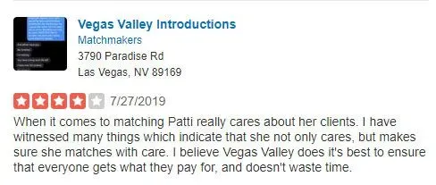 Patti Novak Yelp review