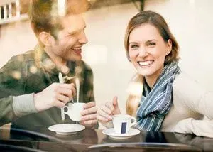 Atlanta singles having coffee