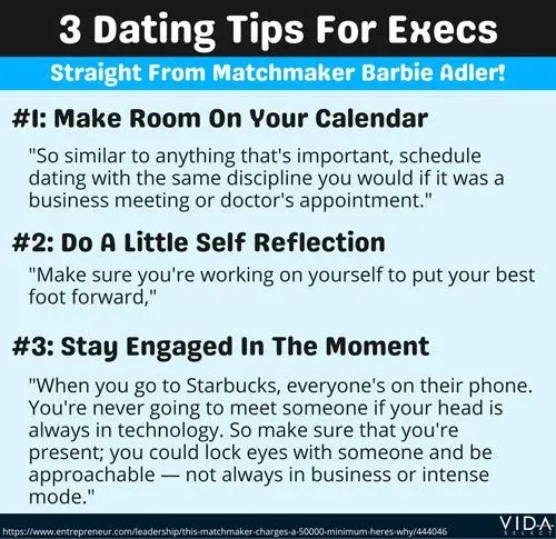 Barbie Adler's dating tips for busy professionals