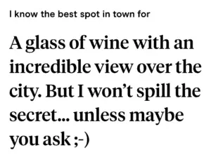 best Hinge prompt to answer