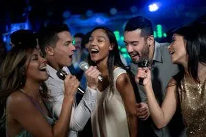 A singles karaoke night event in Boston