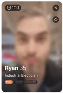 example of a profile with an eHarmony match score