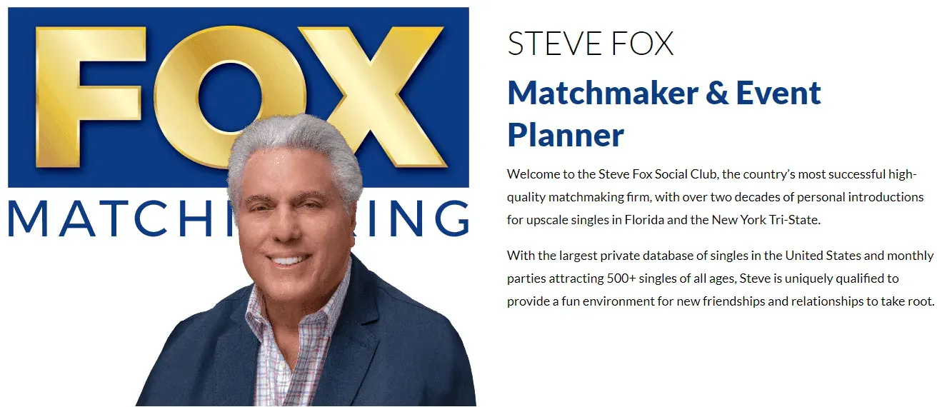 Steve Fox Social Club matchmaking for Florida singles