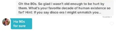 Funny Tinder icebreaker