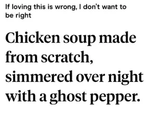 good Hinge prompt example