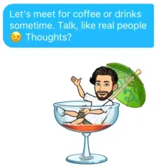 good bitmoji to use on Tinder