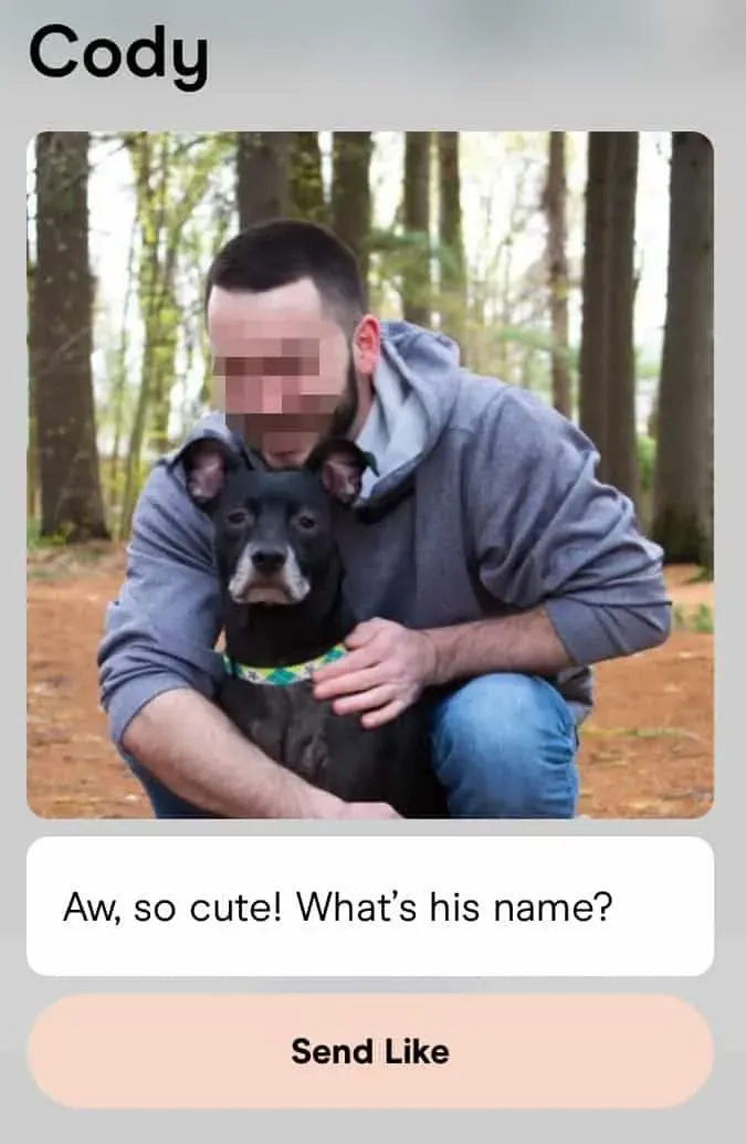 good profile pic example