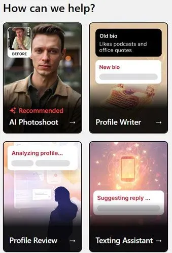 YourMove AI menu options