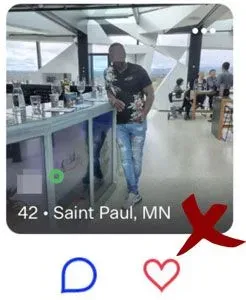 Example of a photo that it too zoomed out to be a primary pic