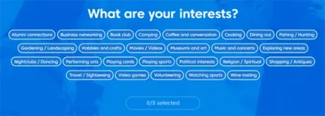 match profile interests