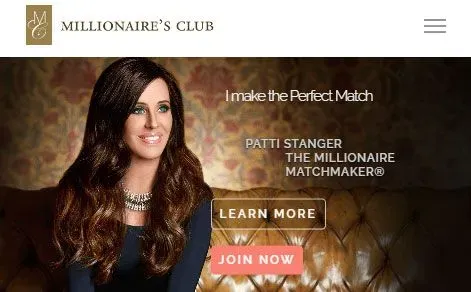 Millionaire's Club matchmaking for elite singles