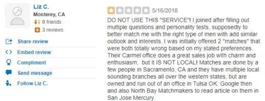 monterey bay matchmakers yelp