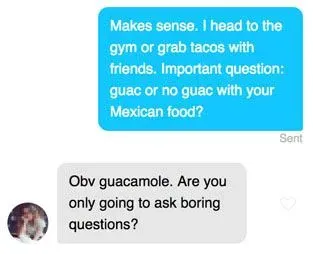 Negative response on Tinder part 2