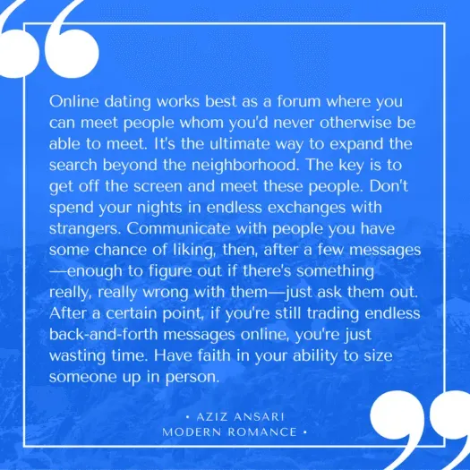 Modern Romance quote