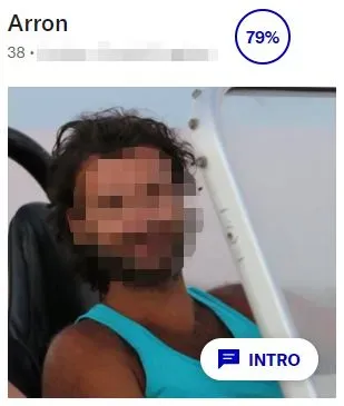 OkCupid match percentage