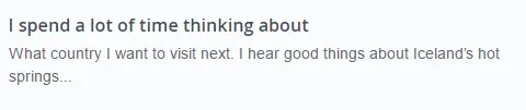 okcupid profile example for guys