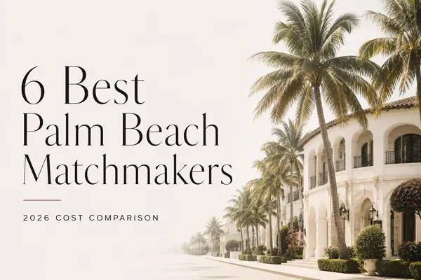 6 Best Palm Beach Matchmakers: 2026 Cost Comparison