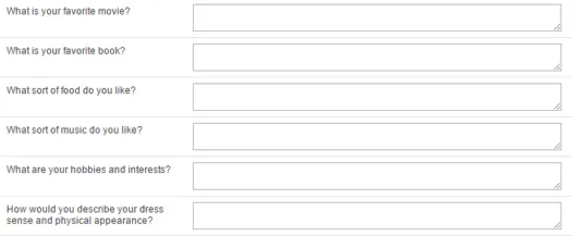 personality questions on korean cupid