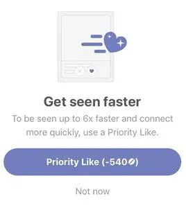 Priority Like bean cost on CMB