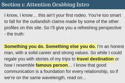 POF profile template Part 1