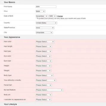 korean cupid profile setup