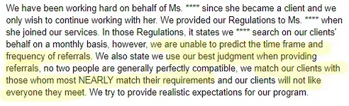 sarasota singles contract