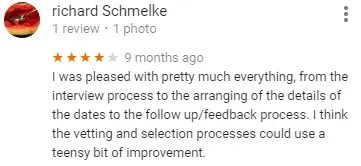 sarasota singles google review