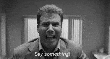 say something gif