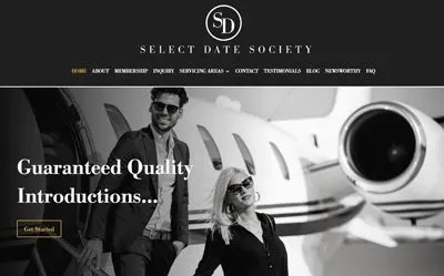 Select Date Society offers luxury matchmaking for elite singles