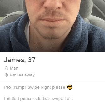Tinder and politics