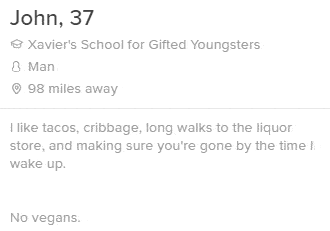 tinder humor that doesn't work