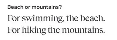 Example of a more detailed Match Topic answer.